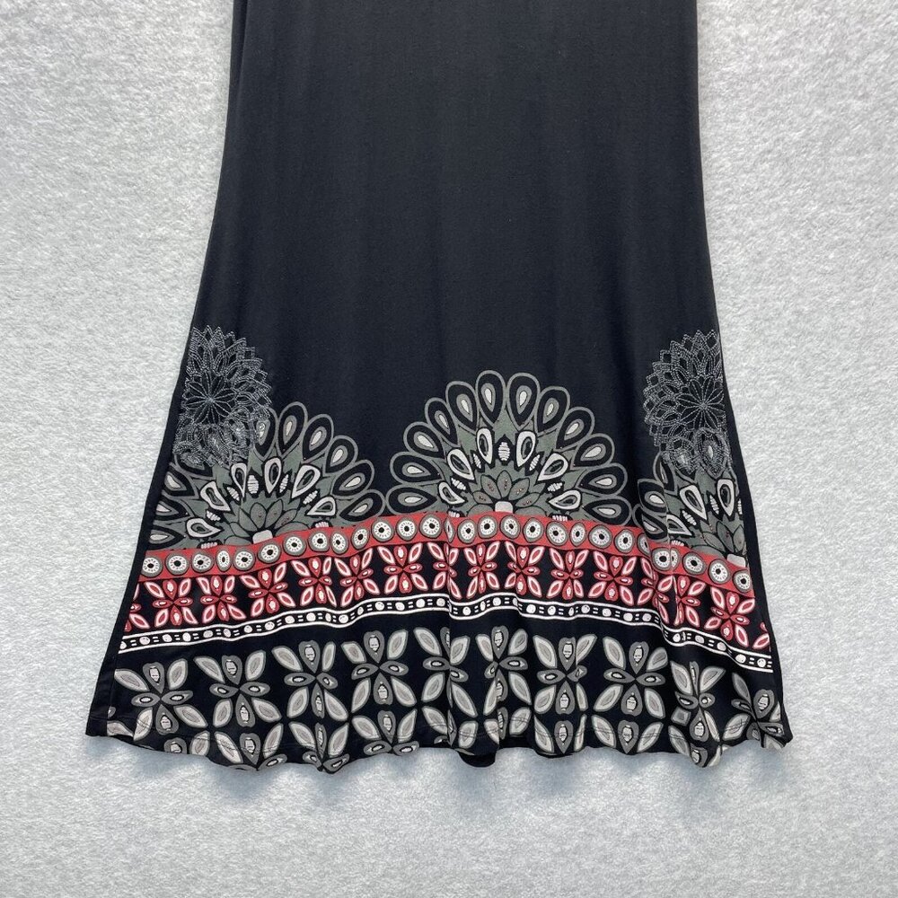Desigual Valery Dress Womens XS Black Embellished Sleeveless A-Line Art to Wear - Picture 3 of 13